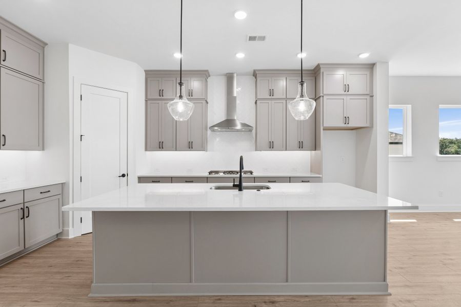 Furnished interior view inside a new home in Lanier Landing - Retreat Collection, Gainesville (Image 6).