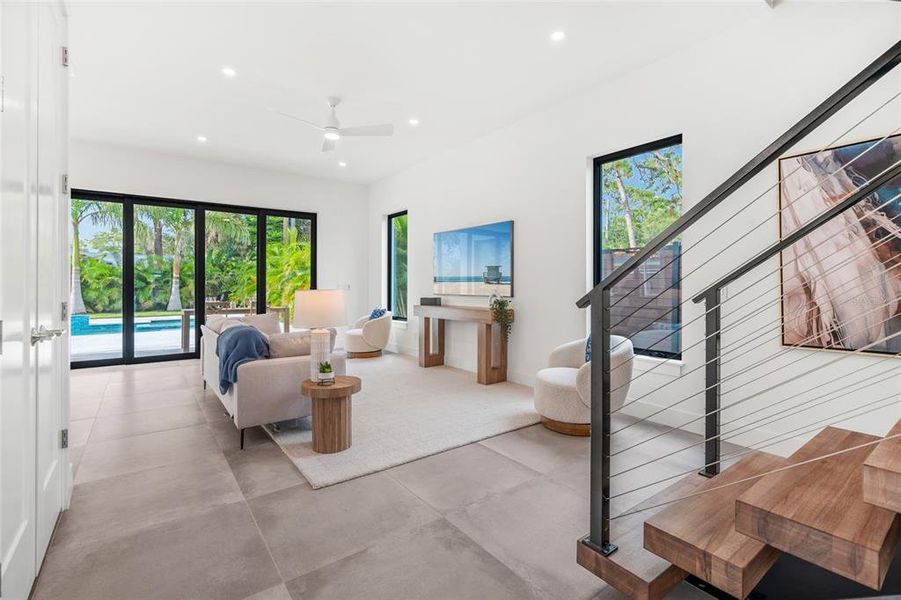 Furnished interior view inside a new home in , Sarasota (Image 15). Furnished interior view inside a new home in , Sarasota (Image 15).