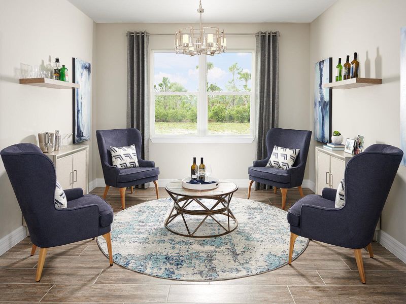 Photo is not of the actual home, but is an inspirational photo of builder’s model home and may depict options, furnishings, and/or decorator features that are not included