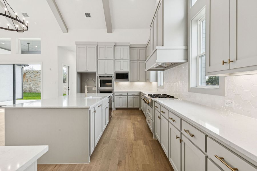 Representative furnished interior of a home built from the Chloe III by Southgate Homes in Windsong Ranch 71' Series, Prosper (Image 9).