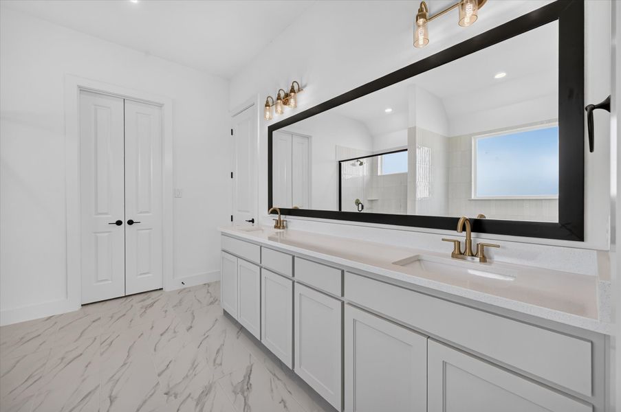 Furnished interior view inside a new home in Paloma Ranches, Justin (Image 14).