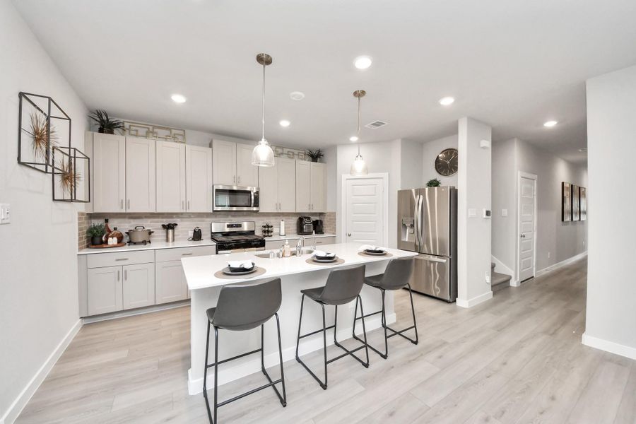 Furnished interior view inside a new home in Magnolia Place, Magnolia (Image 29).