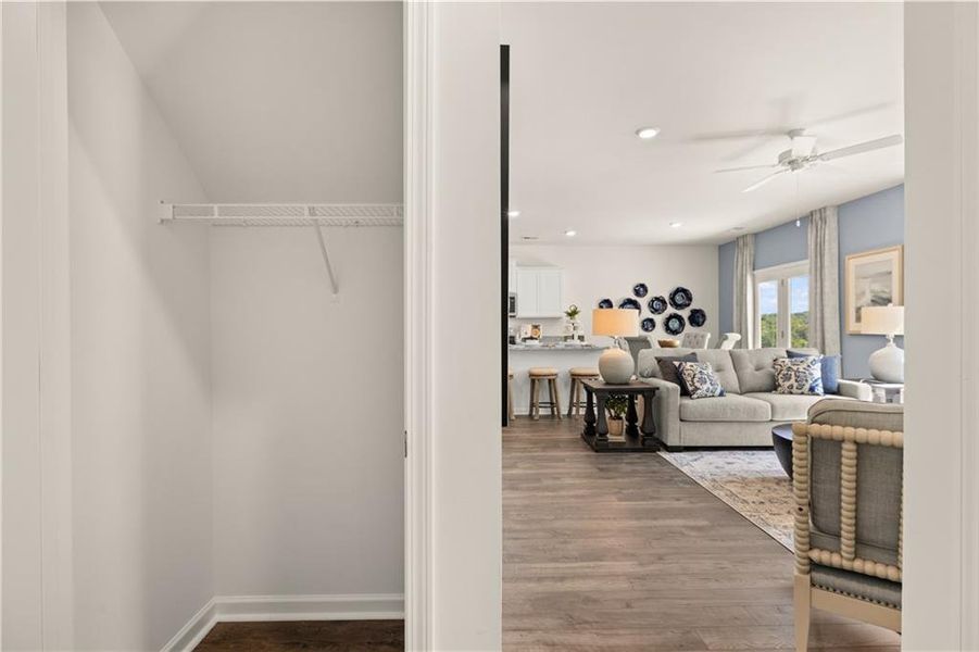 Furnished interior view inside a new home in Kingston Ranch at Lake Oconee, Buckhead (Image 61).