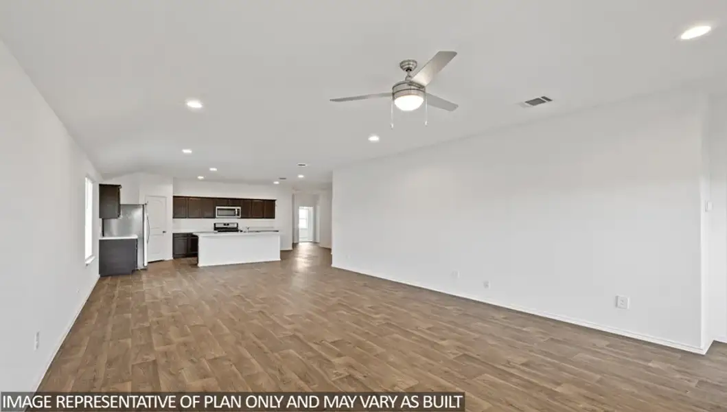 Representative unfurnished interior of a home built from the Gaven by D.R. Horton in Madeley Creek Preserve, Conroe (Image 17). Representative unfurnished interior of a home built from the Gaven by D.R. Horton in Madeley Creek Preserve, Conroe (Image 17).