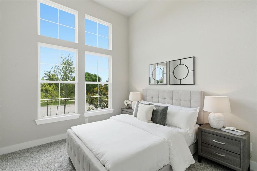 Furnished interior view inside a new home in Walsh, Fort Worth (Image 26). Furnished interior view inside a new home in Walsh, Fort Worth (Image 26).