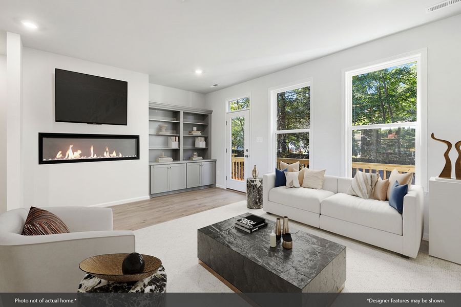 Furnished interior view inside a new home in Avenue One, Castle Hayne (Image 7).