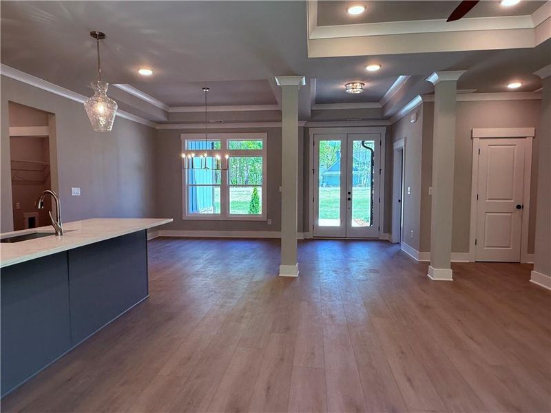 Spacious, unfurnished interior of a new home in , Monroe (Image 9).