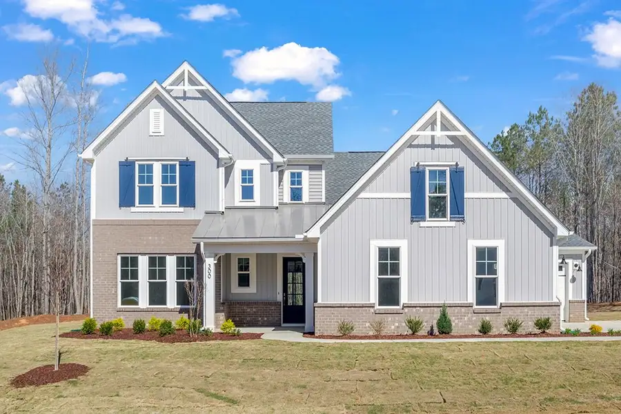 Representative exterior photo of a completed home built from the The Chandler by RobuckHomes in Baylee Ridge, Selma, NC (Image 31). Representative exterior photo of a completed home built from the The Chandler by RobuckHomes in Baylee Ridge, Selma, NC (Image 31).