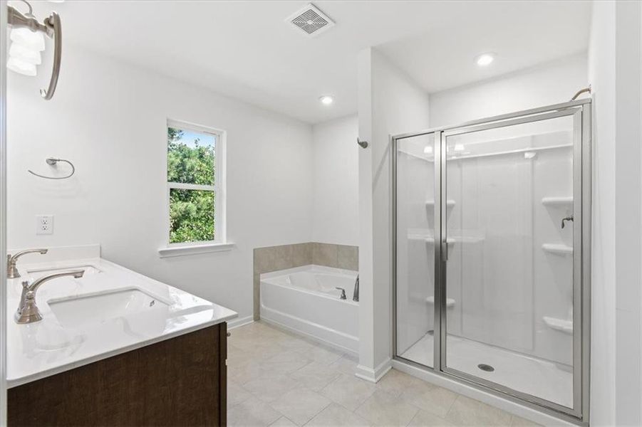 Furnished interior view inside a new home in Park View Reserve, Mableton (Image 13).