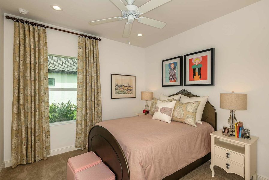Representative furnished interior of a home built from the Fresh Spring by Neal Communities in Verandah, Fort Myers (Image 18).
