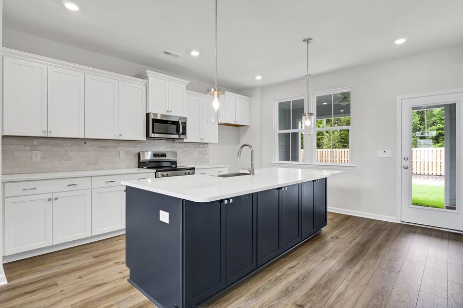 Furnished interior view inside a new home in Grand Park, Leland (Image 5).