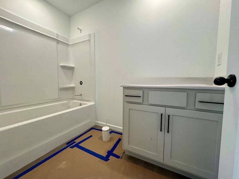 Bathroom Three Construction Progress