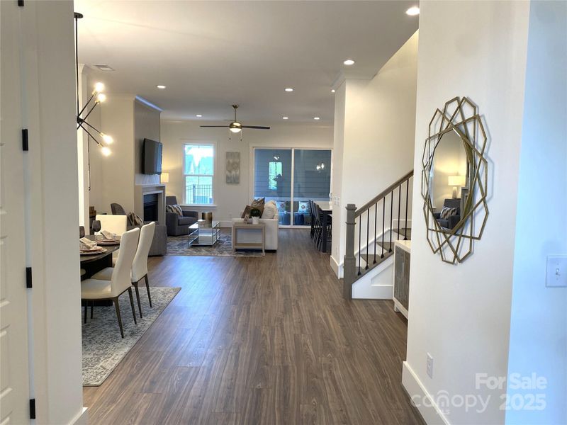 Furnished interior view inside a new home in , Davidson (Image 19). Furnished interior view inside a new home in , Davidson (Image 19).