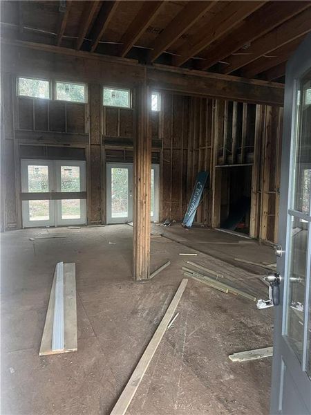 In-progress construction of a new home in , Atlanta, GA (Image 22).