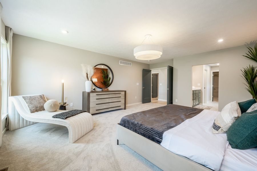 Representative furnished interior of a home built from the Blair by Fischer Homes in Twin Lakes, Hoschton (Image 58).