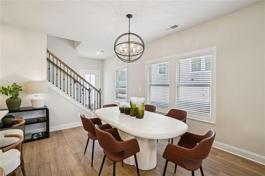 Furnished interior view inside a new home in Hemingway - Reserve Series, Cumming (Image 35).