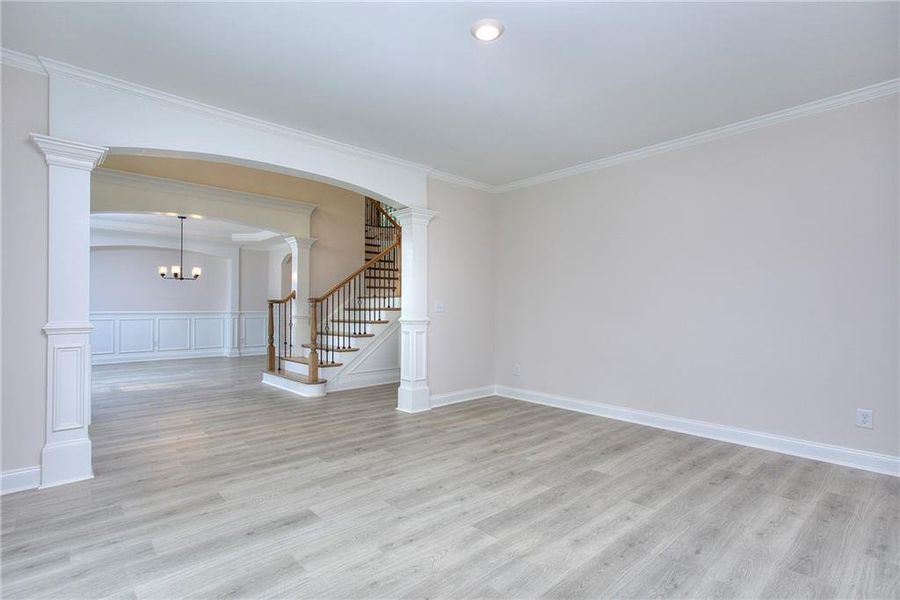 Spacious, unfurnished interior of a new home in , Conyers (Image 44). Spacious, unfurnished interior of a new home in , Conyers (Image 44).