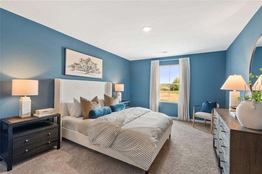 Furnished interior view inside a new home in Walker Grove, McDonough (Image 30).