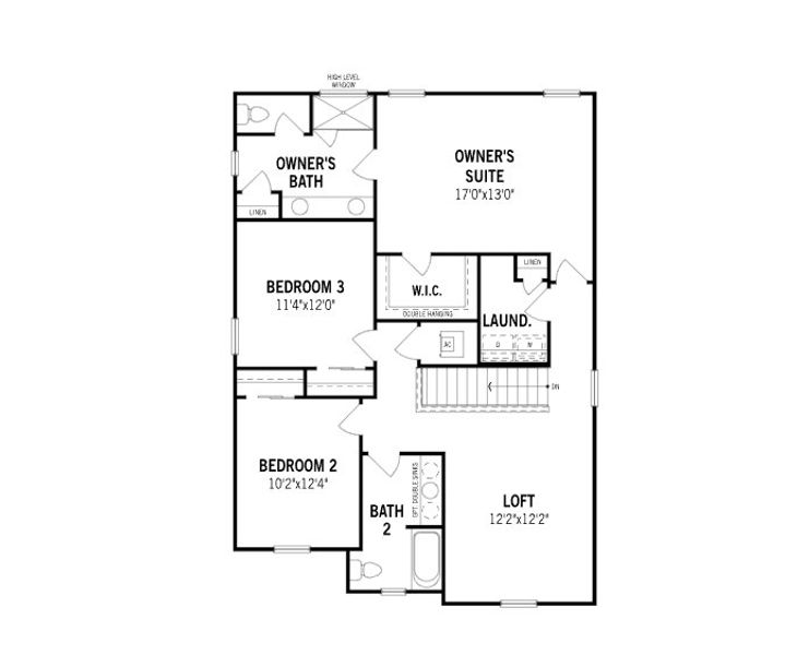 2D floor plan layout for the Riley by Mattamy Homes in RiverTown - Forest, St. Johns, FL (Image 4). 2D floor plan layout for the Riley by Mattamy Homes in RiverTown - Forest, St. Johns, FL (Image 4).