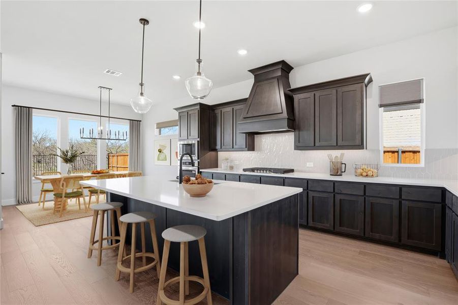 Furnished interior view inside a new home in Pecan Grove, Burleson (Image 7).