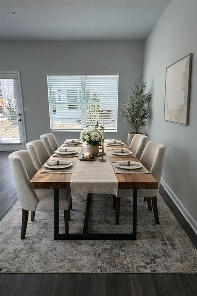 Furnished interior view inside a new home in Chastain Heights, Woodstock (Image 32).