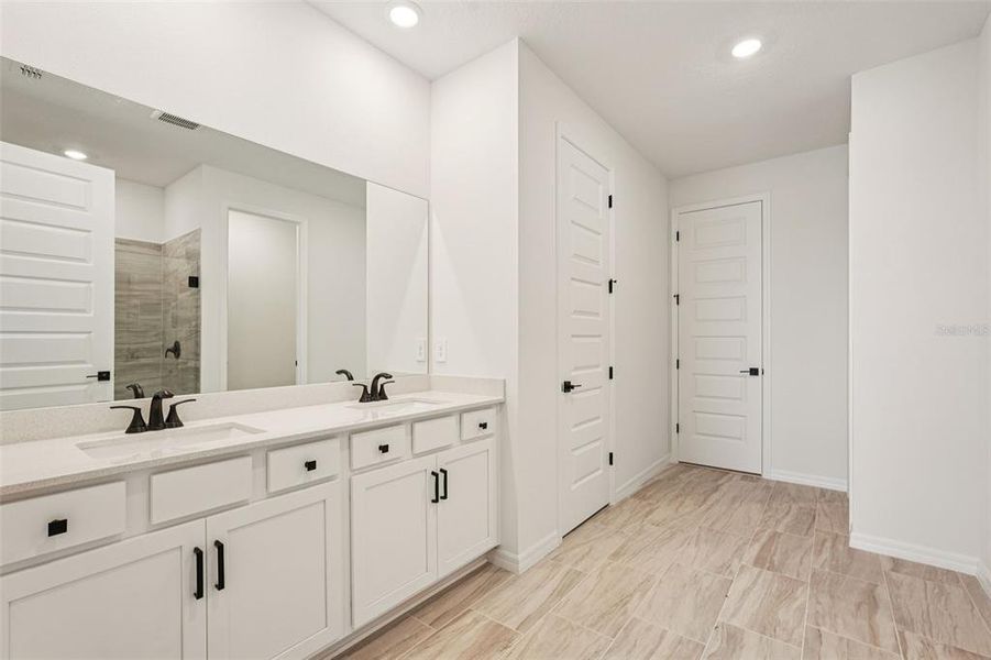 Furnished interior view inside a new home in Oakfield Trails - Signature Series, Parrish (Image 28).