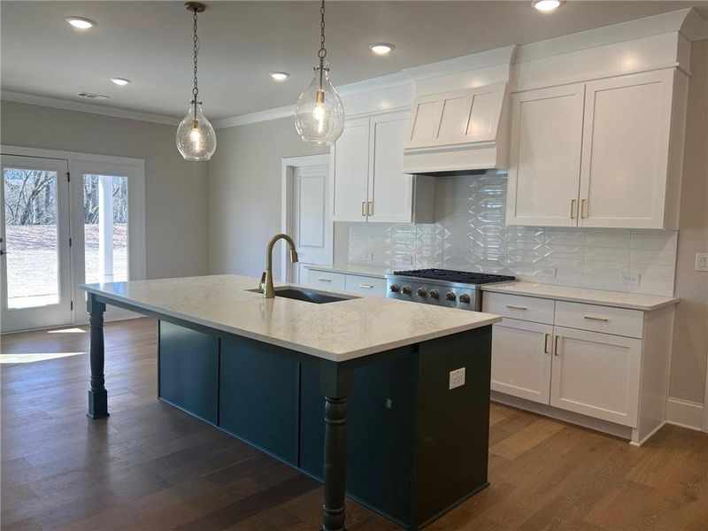 Furnished interior view inside a new home in , Cumming (Image 8).