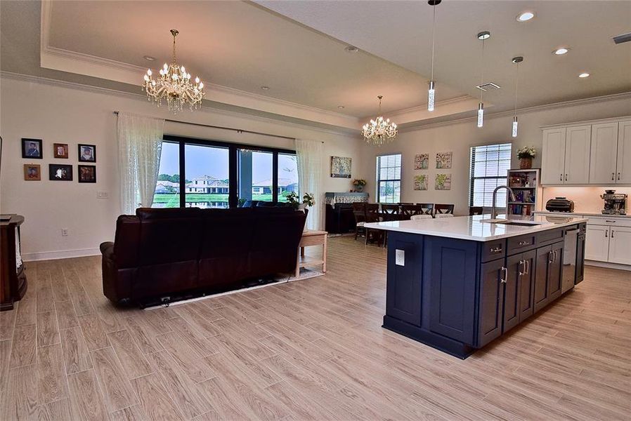 Furnished interior view inside a new home in , Nokomis (Image 17).