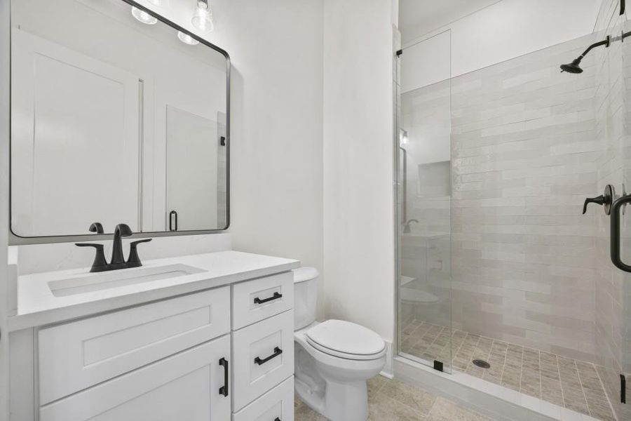 Furnished interior view inside a new home in , Madison (Image 5).