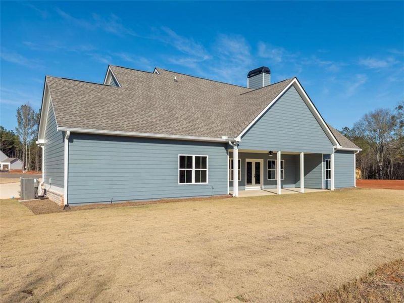 Exterior details and patio area of a home in , Social Circle (Image 23).