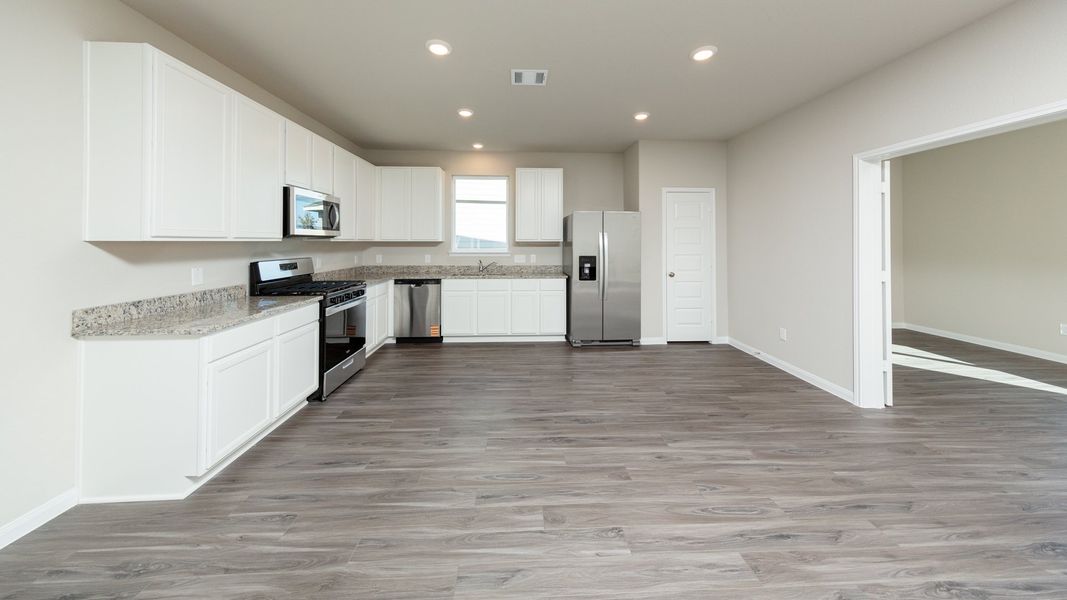 Kitchen and Flex Room