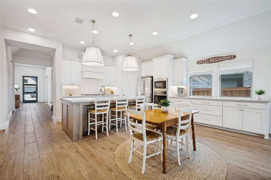 Furnished interior view inside a new home in Trinity Falls, McKinney (Image 14).