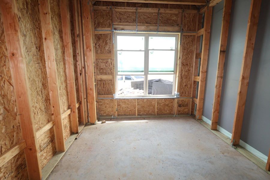 In-progress construction of a new home in Meridiana - Terrace Collection, Manvel, TX (Image 7).
