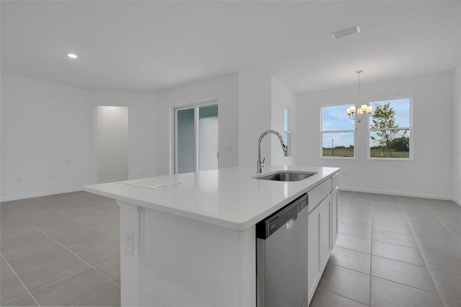 Furnished interior view inside a new home in , Deland (Image 8).