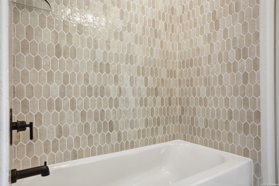 Close-up of interior finishes inside a home in Enchanted Bluff, San Antonio (Image 22).