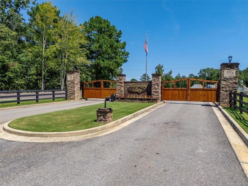 Front exterior of a new home in , Eatonton, GA, highlighting curb appeal (Image 23). Front exterior of a new home in , Eatonton, GA, highlighting curb appeal (Image 23).