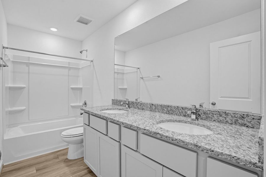 Furnished interior view inside a new home in Hockley Meadows, Hockley (Image 7).