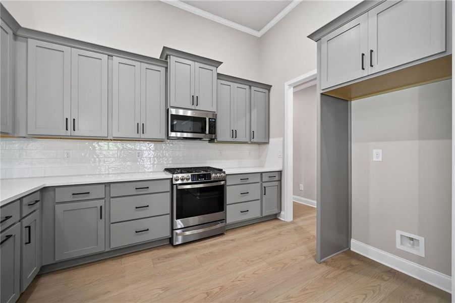 Furnished interior view inside a new home in , Loganville (Image 8).