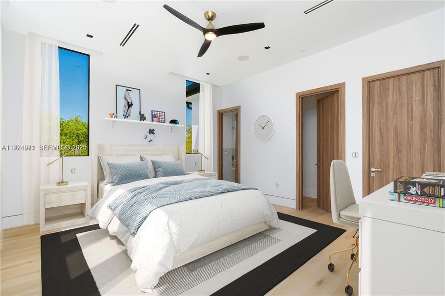 Furnished interior view inside a new home in , Davie (Image 8). Furnished interior view inside a new home in , Davie (Image 8).