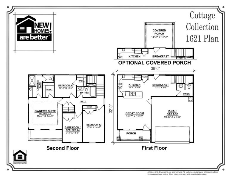 2D floor plan layout of this home in Salem Landing, Murfreesboro, TN (Image 4).