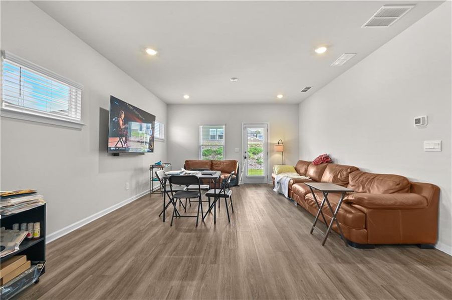 Furnished interior view inside a new home in Sweetwater Green - Royal Series, Lawrenceville (Image 8).