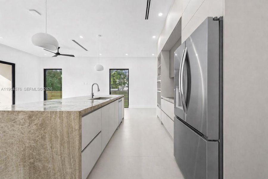 Furnished interior view inside a new home in , Fort Lauderdale (Image 4). Furnished interior view inside a new home in , Fort Lauderdale (Image 4).