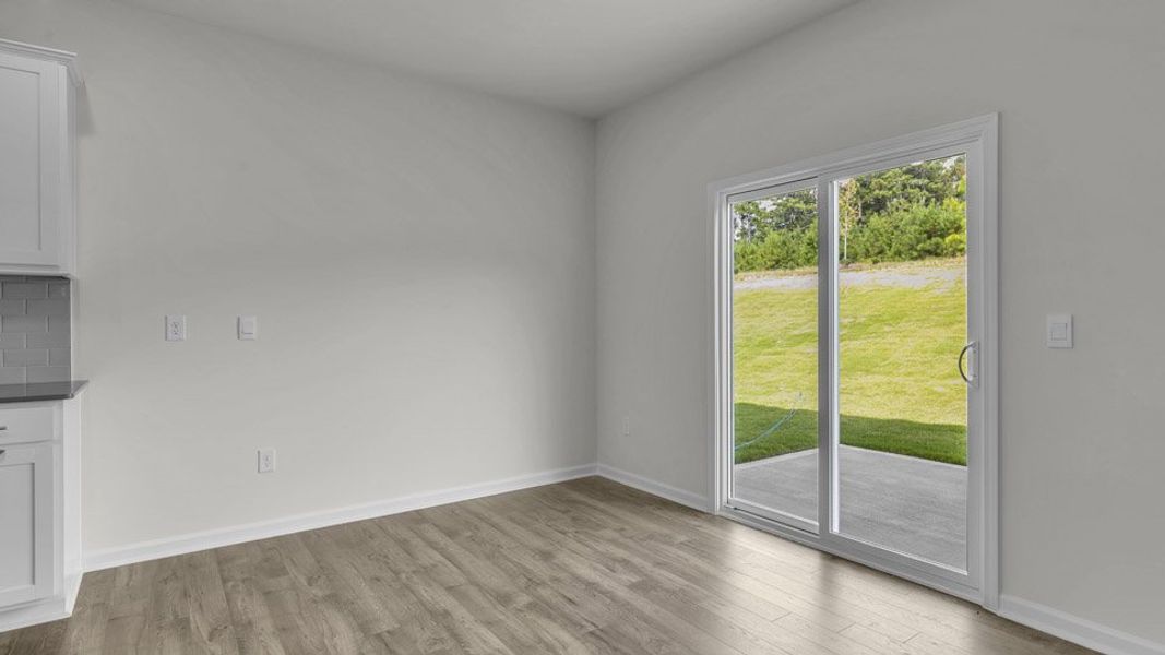 Spacious, unfurnished interior of a new home in The Preserve at Kinsley, Jamestown (Image 18). Spacious, unfurnished interior of a new home in The Preserve at Kinsley, Jamestown (Image 18).