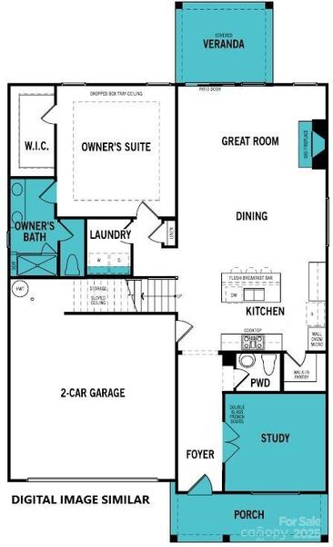 The Avalon (Main Level) - DIGITAL IMAGE SIMILAR