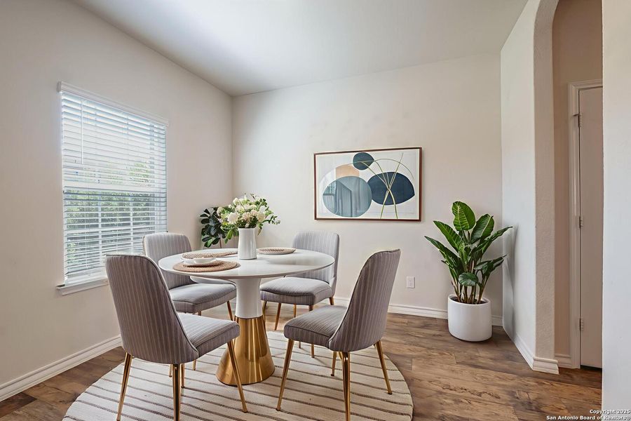 Furnished interior view inside a new home in Laurel Vistas, San Antonio (Image 5). Furnished interior view inside a new home in Laurel Vistas, San Antonio (Image 5).