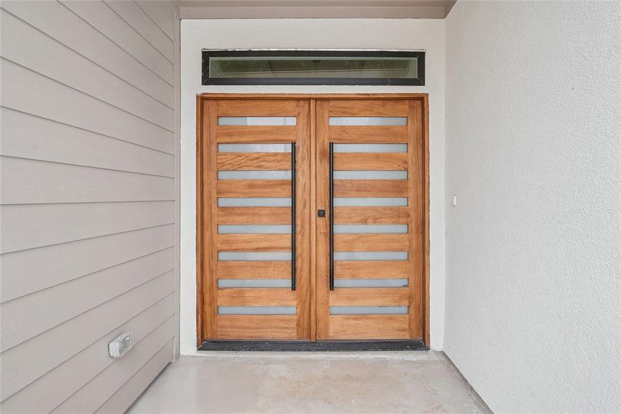 Double Door Entry