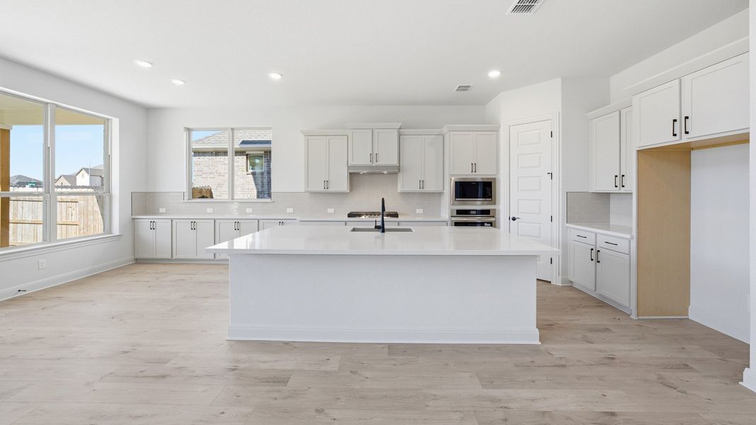 Furnished interior view inside a new home in Hawkes Landing, Leander (Image 15).
