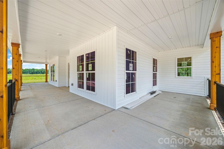 Exterior details and patio area of a home in , Fort Lawn (Image 13).
