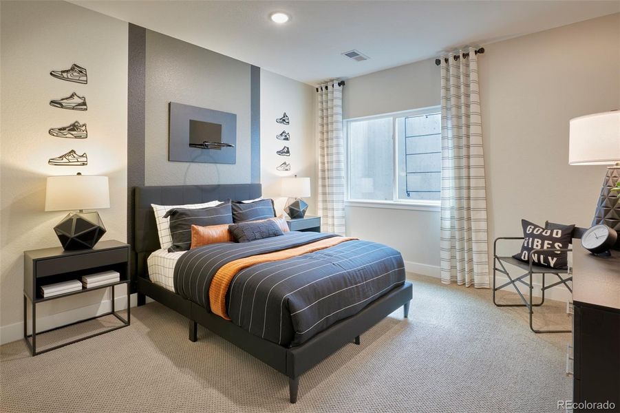 Furnished interior view inside a new home in , Aurora (Image 18).