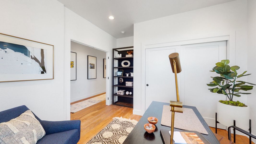 Furnished interior view inside a new home in Arras Park, Thornton (Image 23).